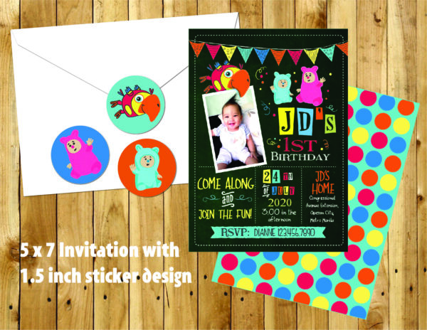 baby first invitation